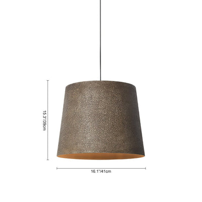 Bruine Metalen Hanglamp