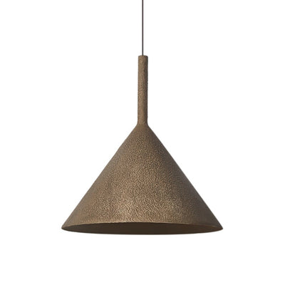 Bruine Metalen Hanglamp