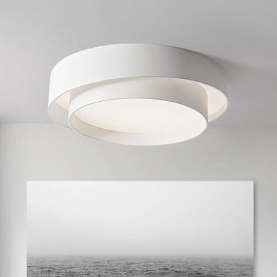 Concentische Ringen Rond Plafondlamp