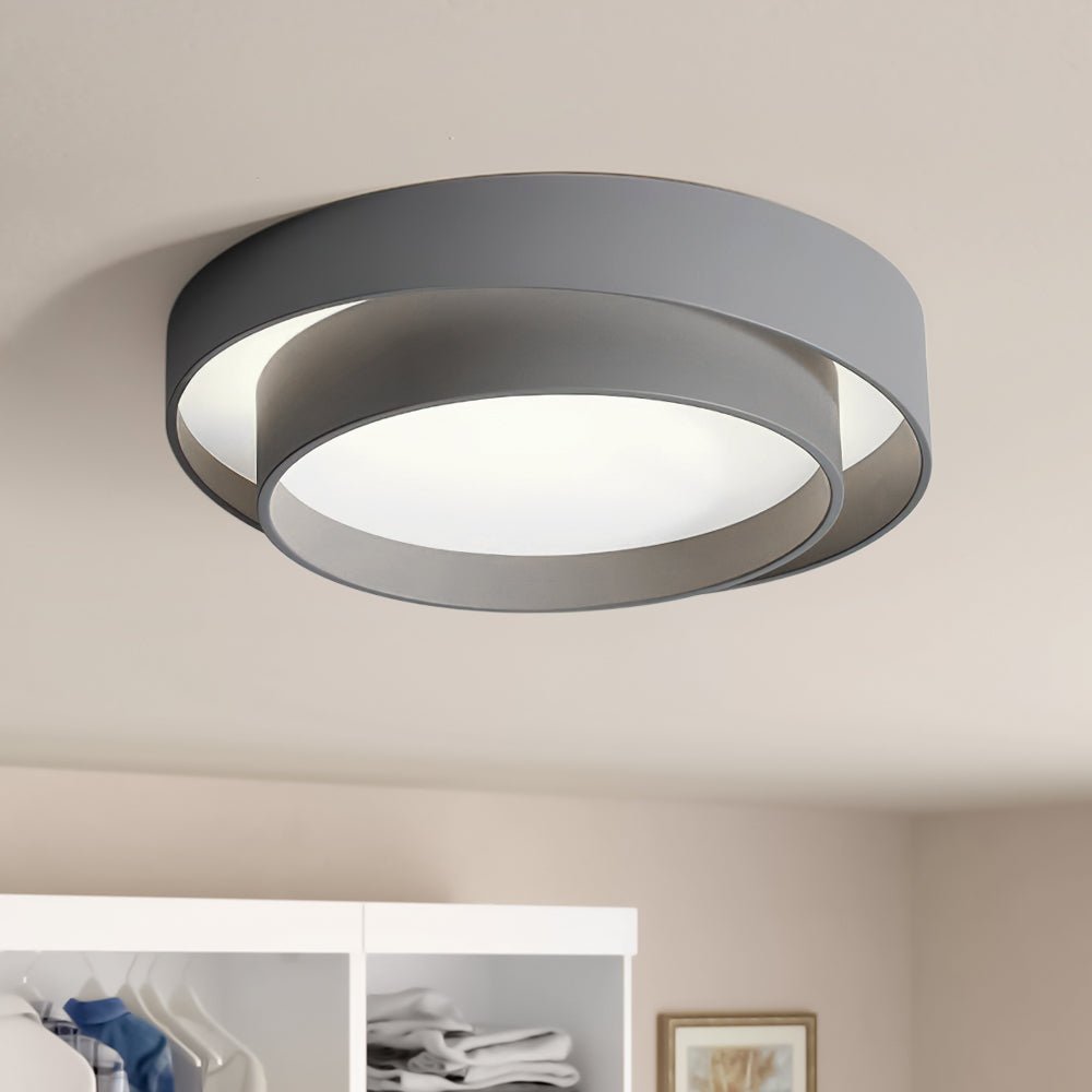 Concentische Ringen Rond Plafondlamp