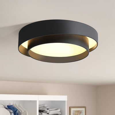 Concentische Ringen Rond Plafondlamp