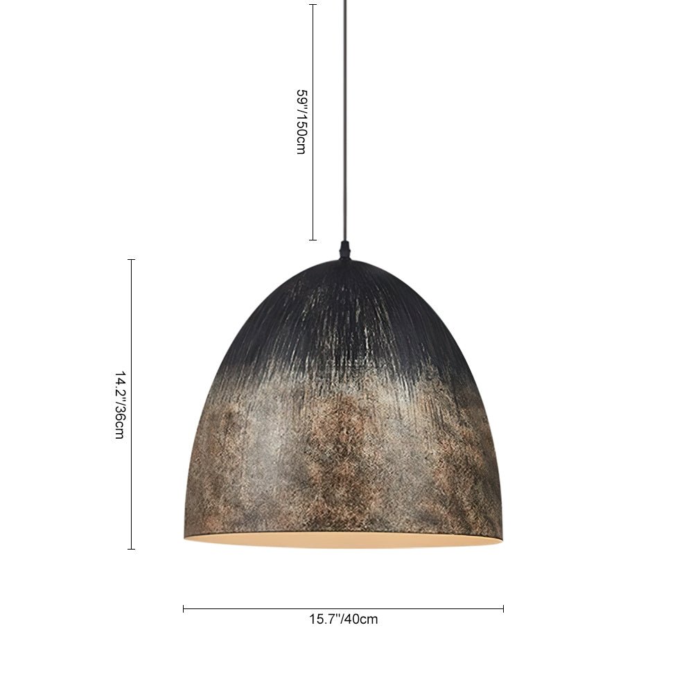 Creatieve Handgemaakte Gradient Wabi Sabi Hanglamp