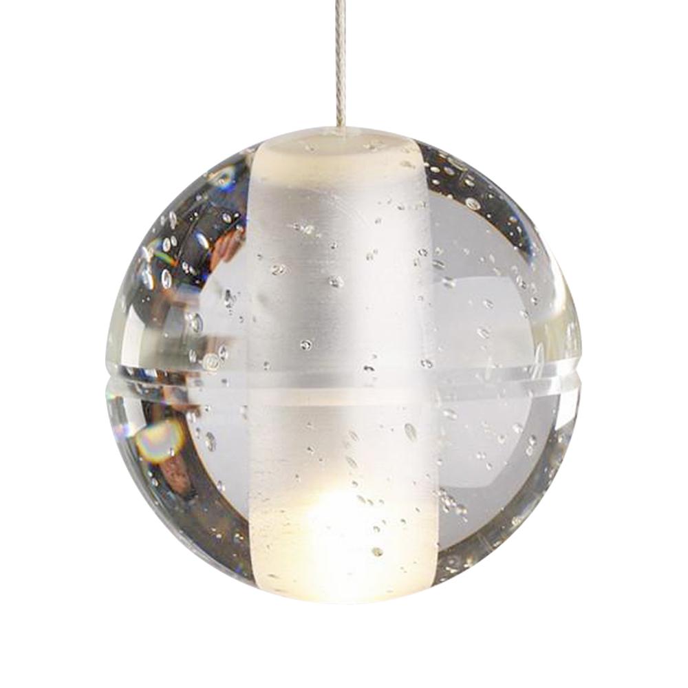 Kristallen Globe Cluster Hanglamp