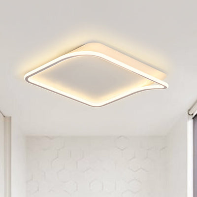 Designer Strakke Quadratische LED Deckenleuchte