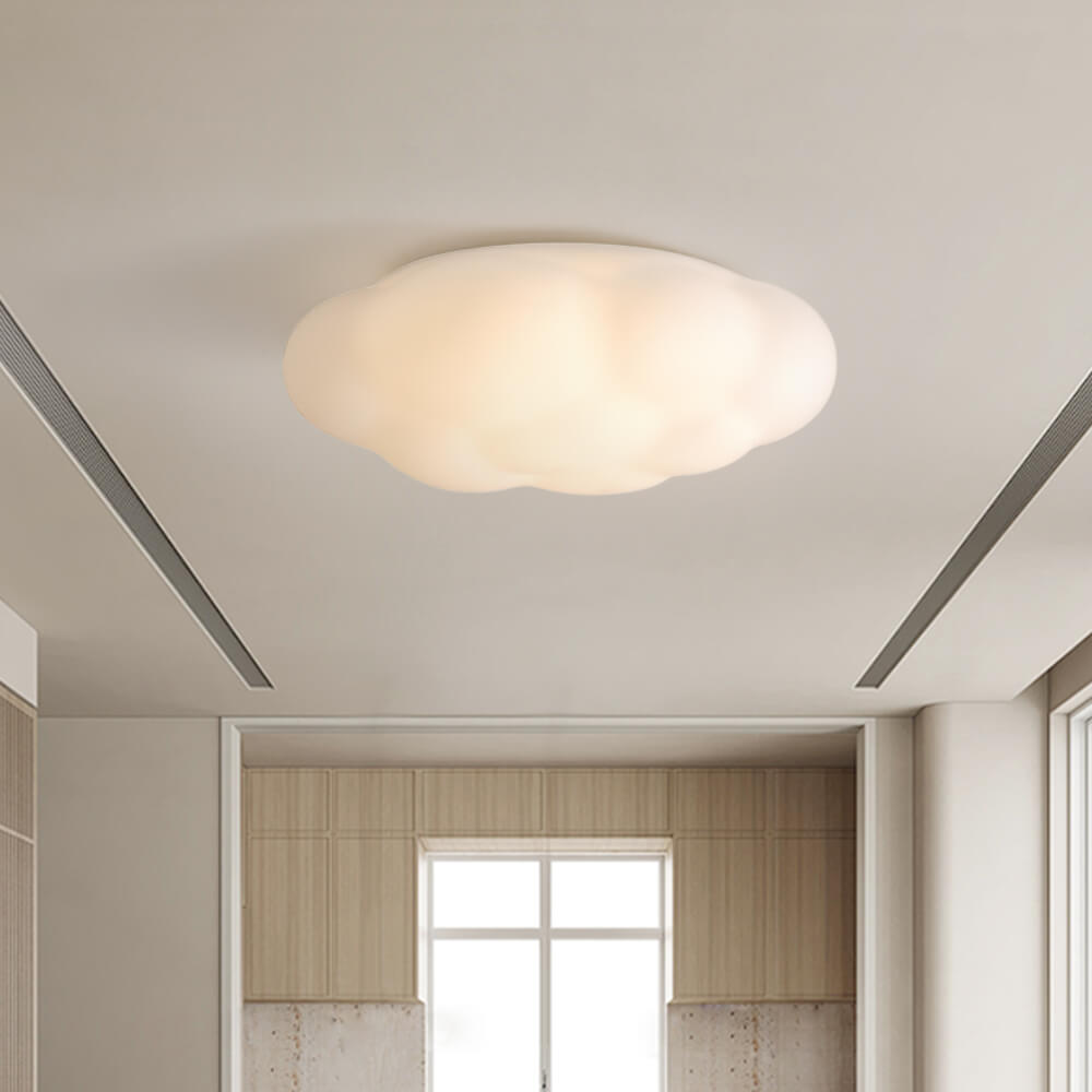 Moderne Fluffy Cloud LED Plafondlamp Flush Mount