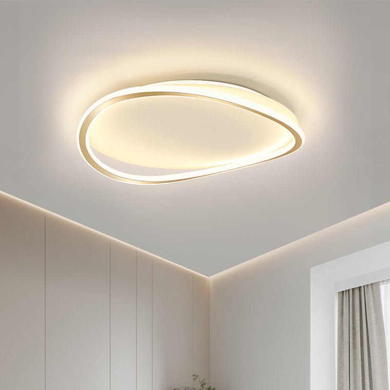 Geometrische Ronde LED Plafondlamp in Warm Wit