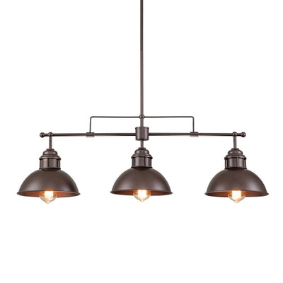 Industriële 3-Licht Bar Koepel Hanglamp