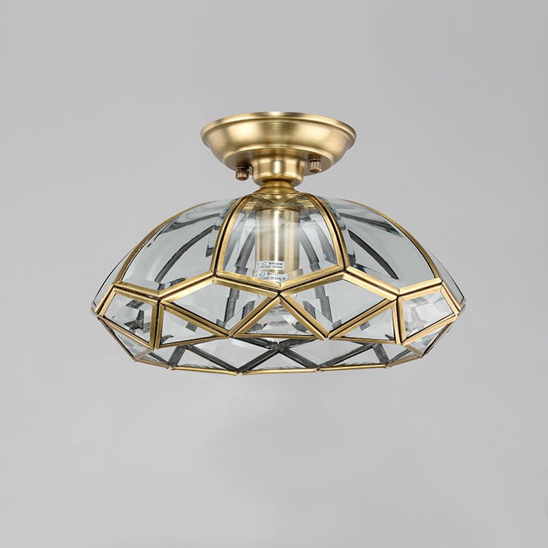 Lantaarn Geometrisch Paneel Semi Flush Mount