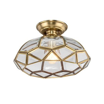 Lantaarn Geometrisch Paneel Semi Flush Mount