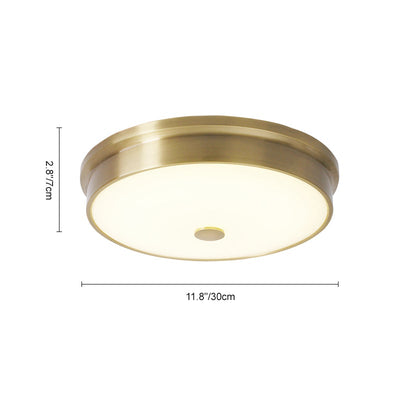 LED Goldene Glas-Deckenleuchten