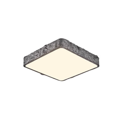 LED Nordic Stone Rock Design Quadratische Aufbauleuchte