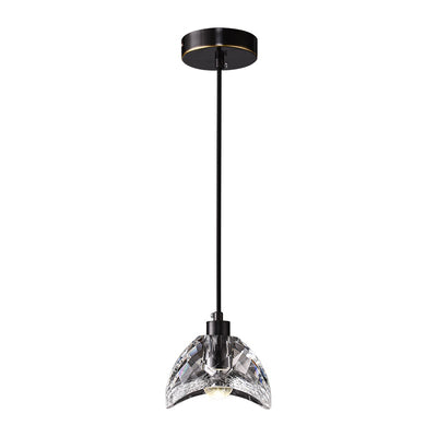 LED Hanglamp in Glazen Kom Shade