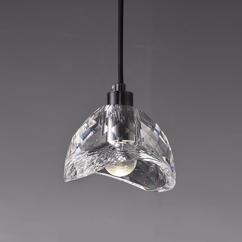 LED Hanglamp in Glazen Kom Shade