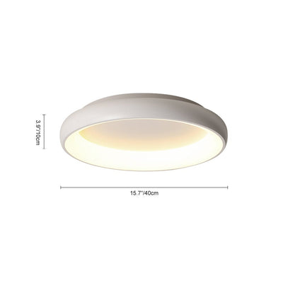 LED Ronde Plafondlamp met Inbouwmontage