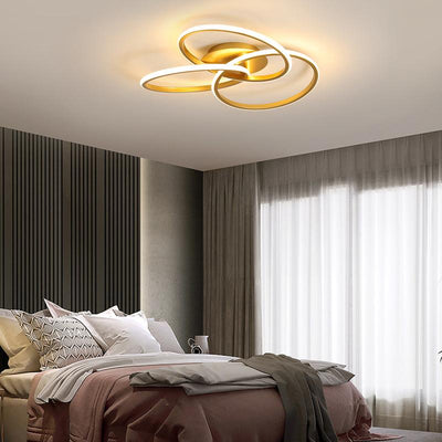 LED Twist Plafondlamp met Knoopontwerp