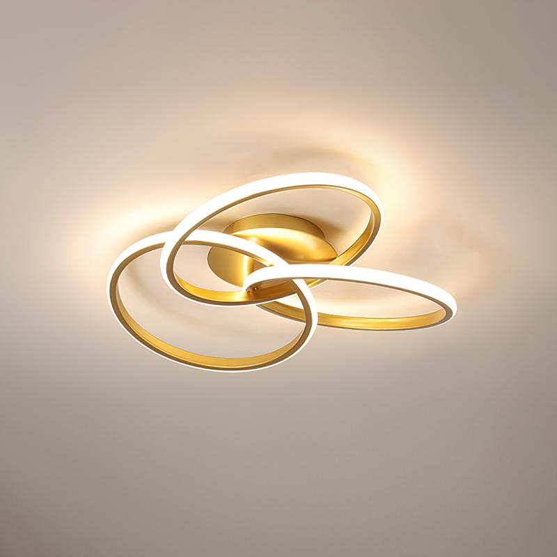 LED Twist Plafondlamp met Knoopontwerp