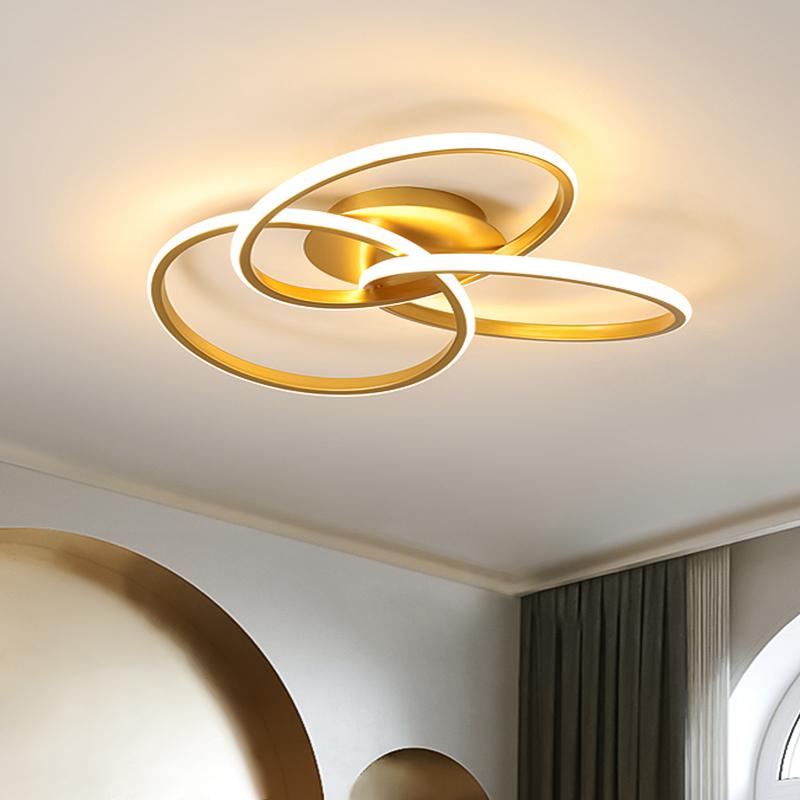 LED Twist Deckenleuchte mit Knoten-Design