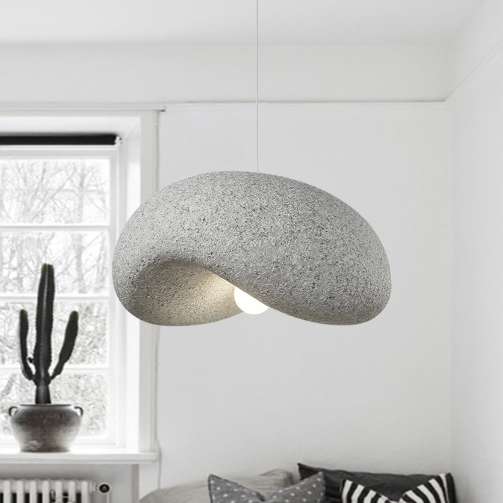 Minimalistische Vlekken Imitatie Ruw Pleister Handgemaakte Hanglamp