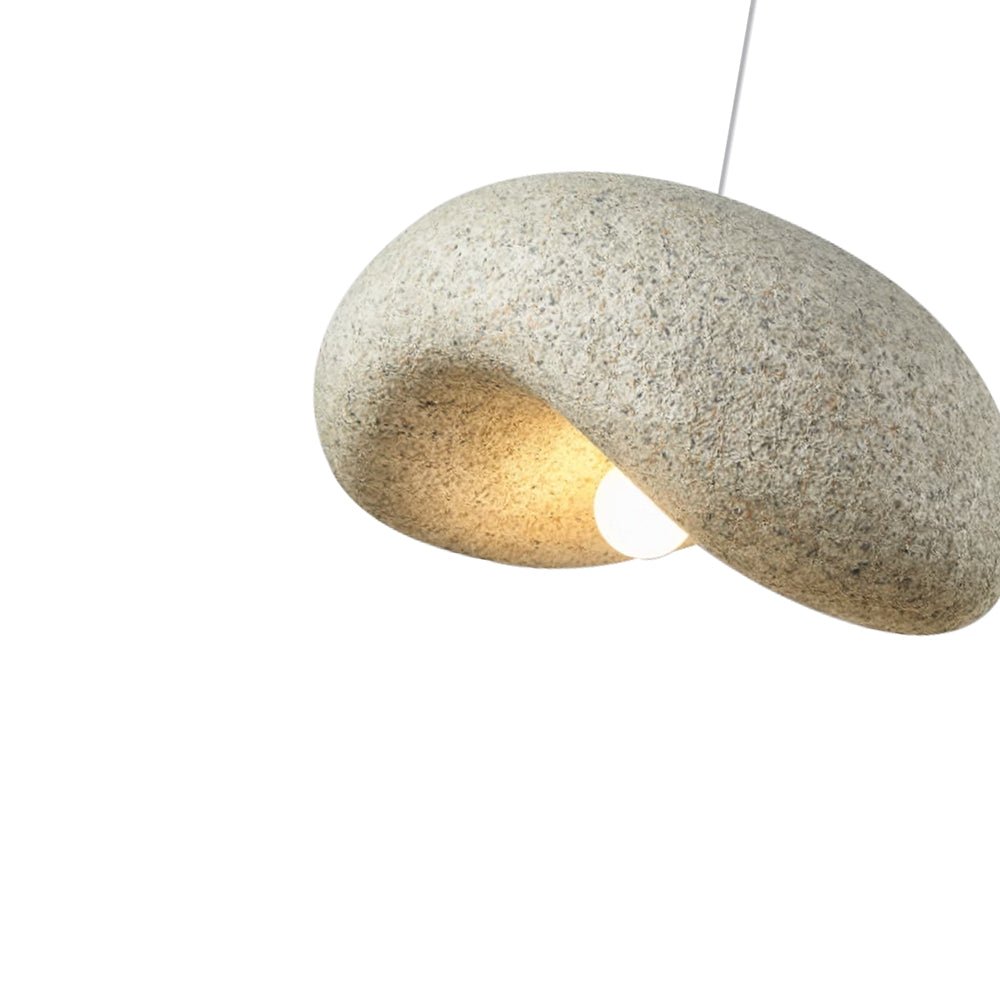 Minimalistische Vlekken Imitatie Ruw Pleister Handgemaakte Hanglamp