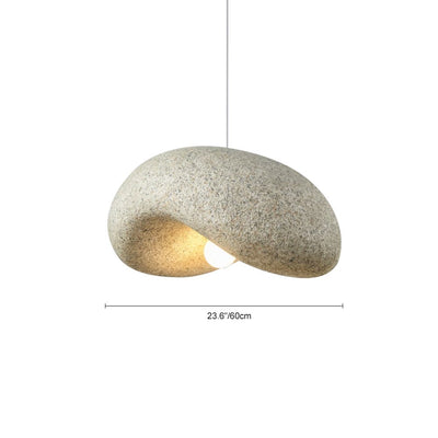 Minimalistische Vlekken Imitatie Ruw Pleister Handgemaakte Hanglamp