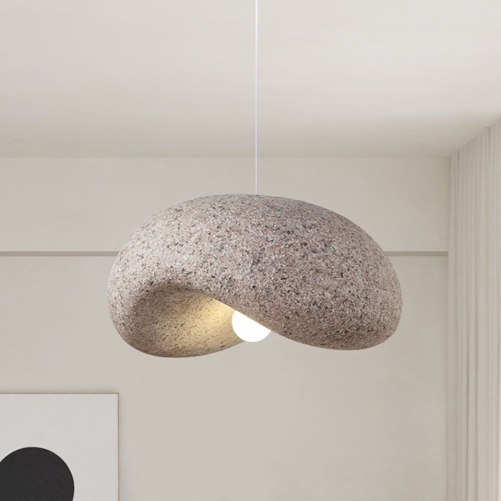 Minimalistische Vlekken Imitatie Ruw Pleister Handgemaakte Hanglamp