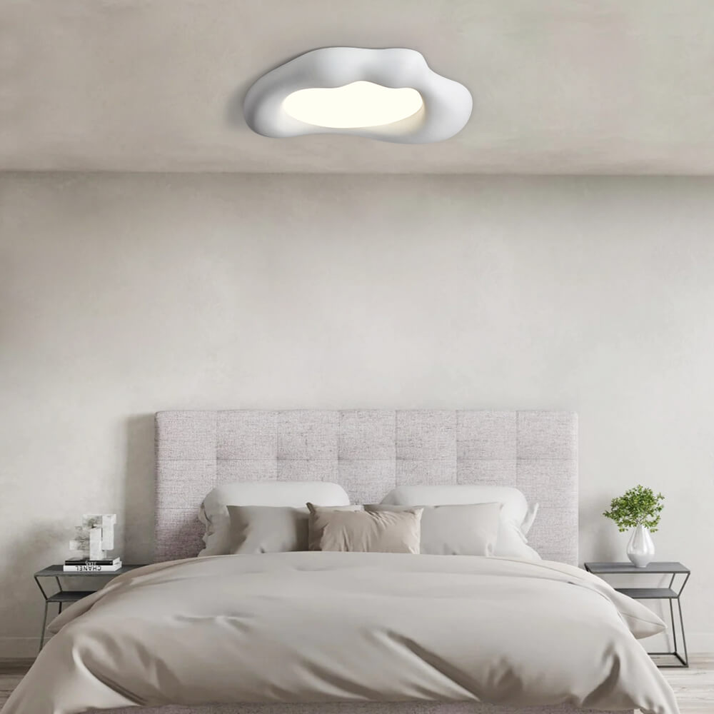 Nordic Cloud LED Hars Wabi-Sabi Deckenleuchte