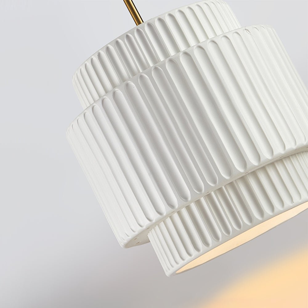 Nordic Cream Style Layer Keramische Hanglamp