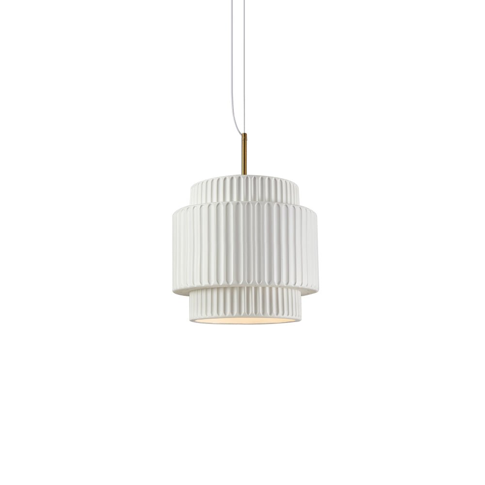 Nordic Cream Style Layer Keramische Hanglamp