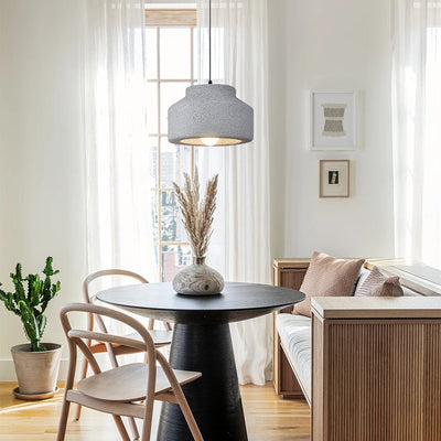 Nordic Aardewerken Pot Stijl Drum Hanglamp