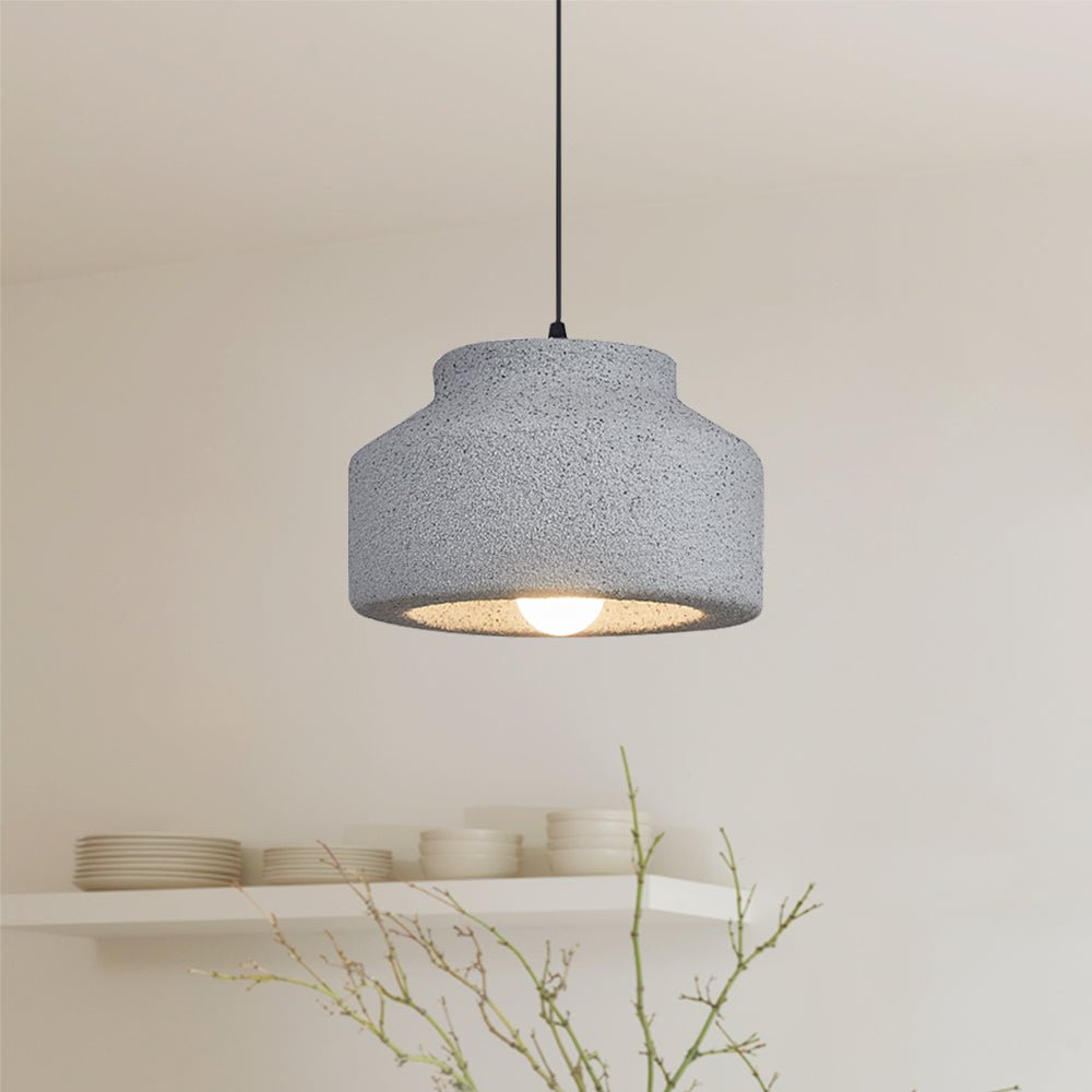 Nordic Aardewerken Pot Stijl Drum Hanglamp