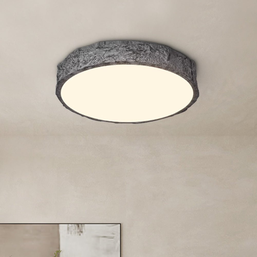 Nordic LED Steen Rock Design Flush Mount