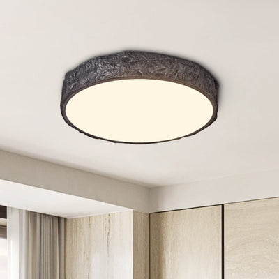 Nordic LED Steen Rock Design Flush Mount