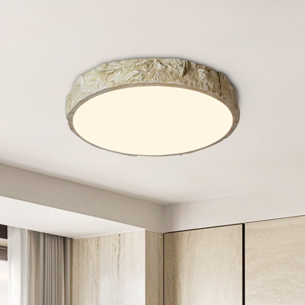 Nordic LED Steen Rock Design Flush Mount