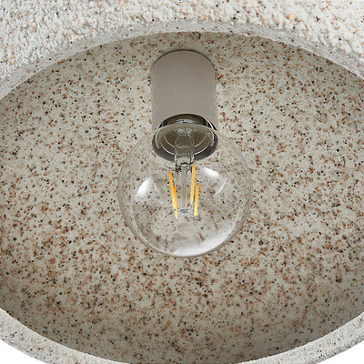 Nordic Stone Style Gespatuleerd Semi Flush Mount