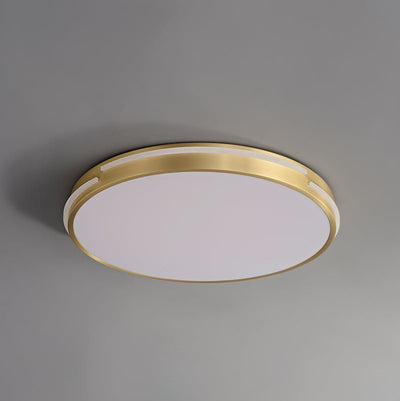 Ronde LED Plafondlamp Goud