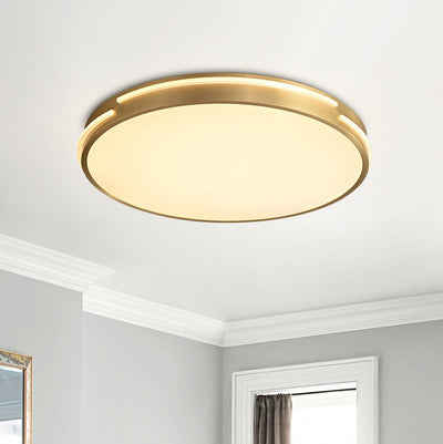 Ronde LED Plafondlamp Goud