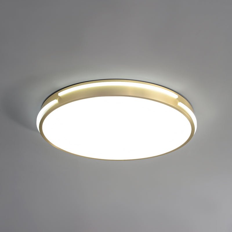 Ronde LED Plafondlamp Goud