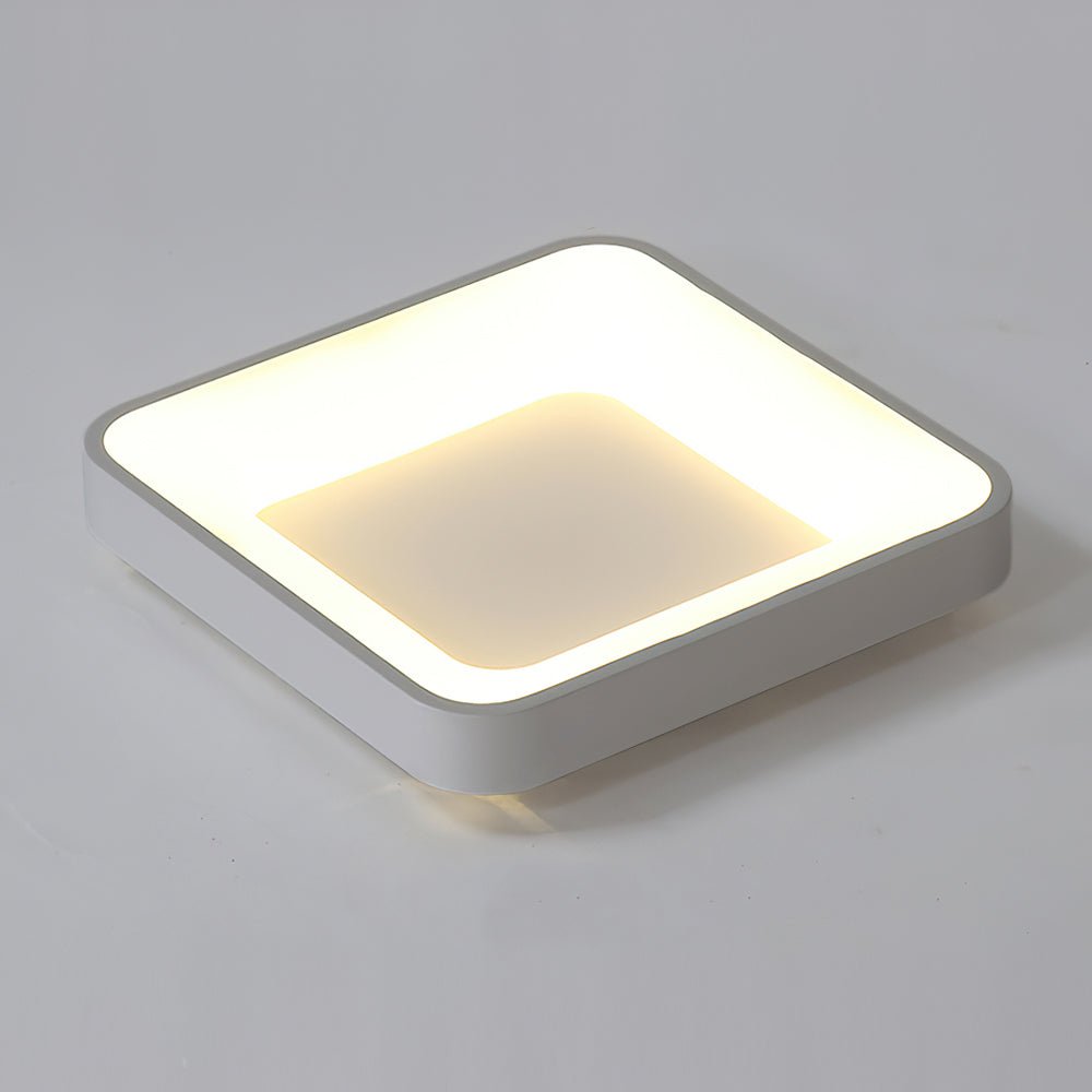 Skandinavische Acryl Decken LED Quadratische Flush Mount