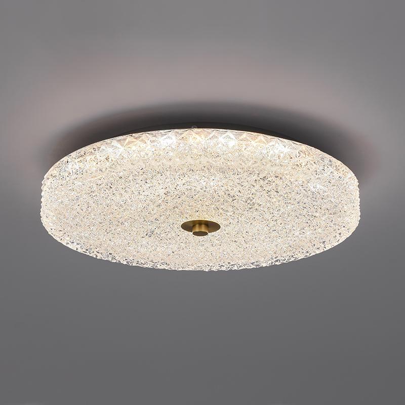 Sparkle Glass LED Flush Mount