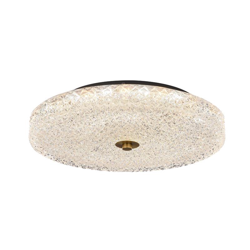 Sparkle Glass LED Flush Mount