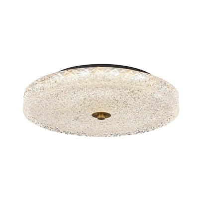 Sparkle Glass LED Flush Mount