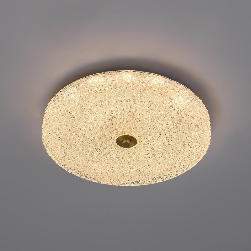 Sparkle Glass LED Flush Mount