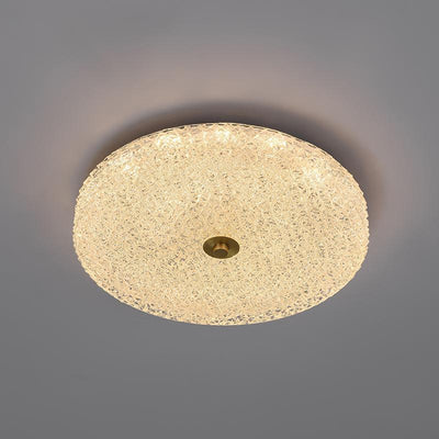 Sparkle Glass LED Flush Mount