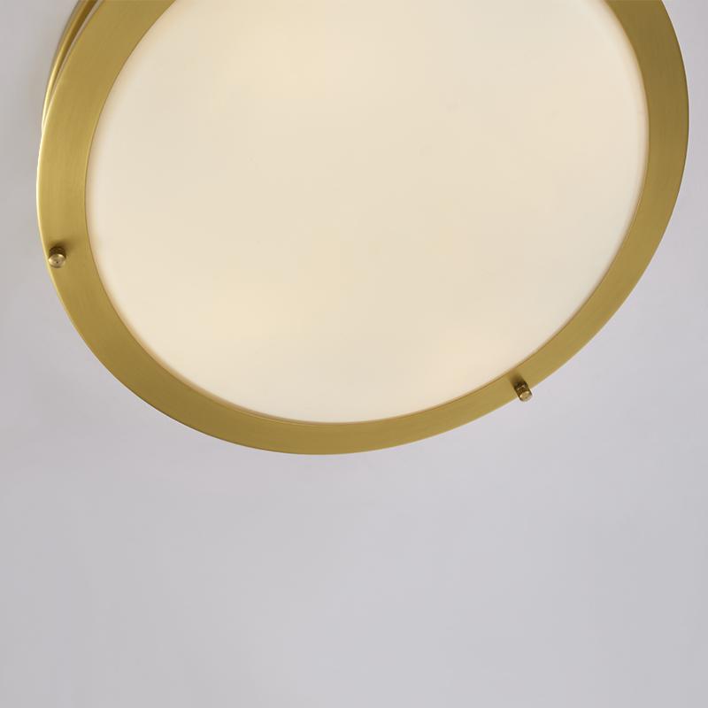 Twee-laagse Gouden Ronde LED Plafondlampen