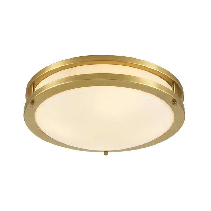 Twee-laagse Gouden Ronde LED Plafondlampen