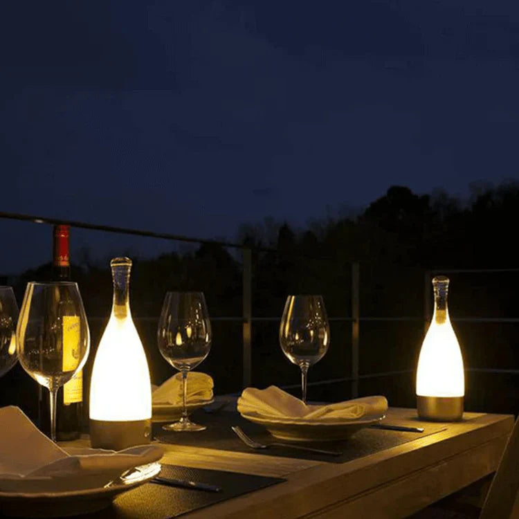 BottleLight Nachtlampe – Stimmungsvolle Beleuchtung mit Weinflaschen-Design