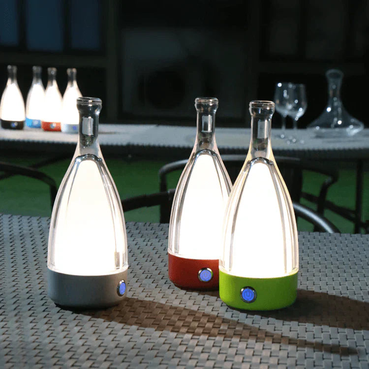 BottleLight Nachtlampe – Stimmungsvolle Beleuchtung mit Weinflaschen-Design