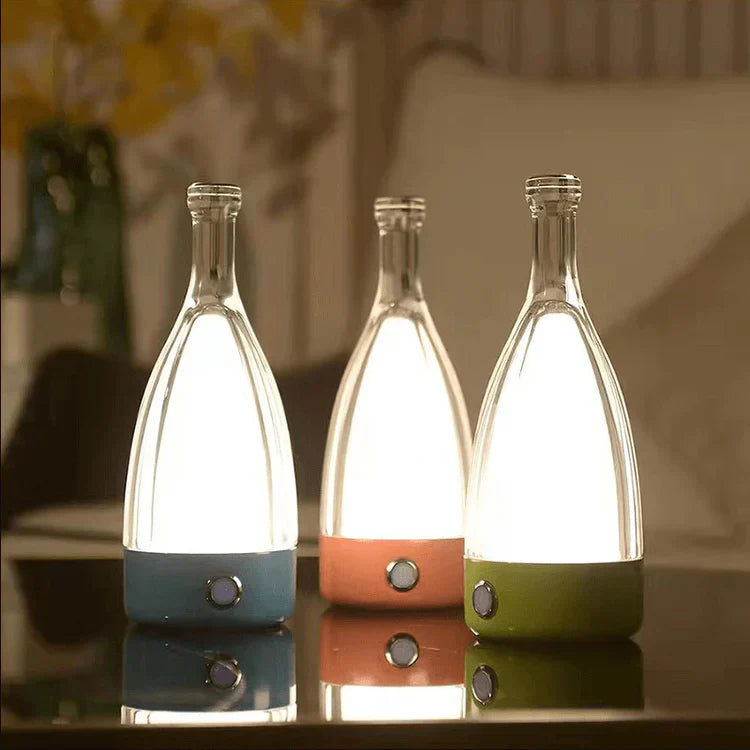 BottleLight Nachtlampe – Stimmungsvolle Beleuchtung mit Weinflaschen-Design